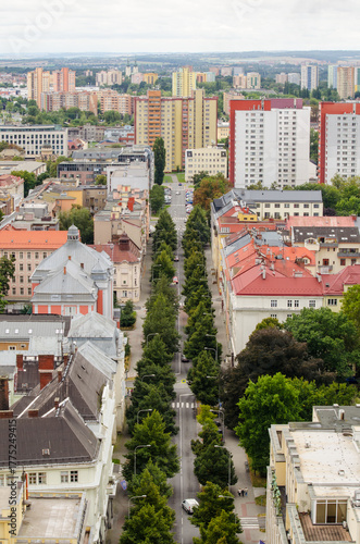 Ostrawa z lotu ptaka, kraj morawsko-śląski, Czechy/Ostrava aerial view, Moravian-Silesian Land, Czechia