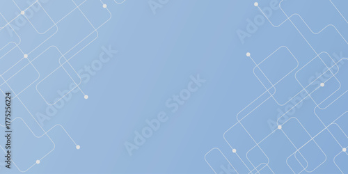 Blue and white gradient abstract background with futuristic striped pattern. Background design with modern digital technology internet connection concept for cover, certificate, presentation. VOL. 3