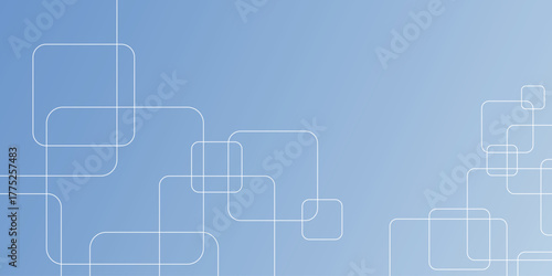 Abstract background with simple geometric line pattern. Background design with modern white square lines. Futuristic vector concept for covers, brochures, certificates, websites, presentations. EPS. 4