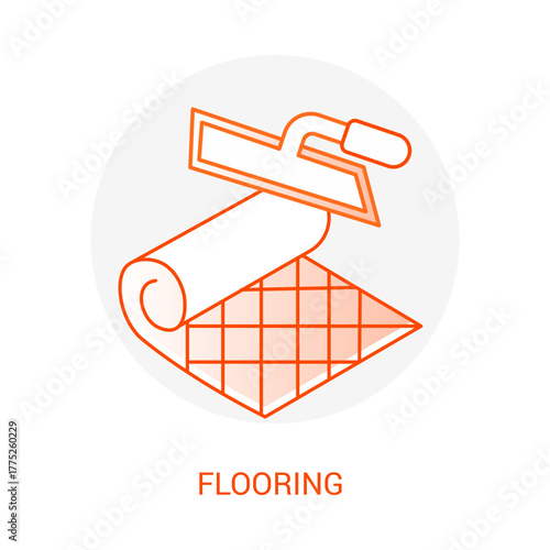 Flooring Vector Icon Editable Stroke