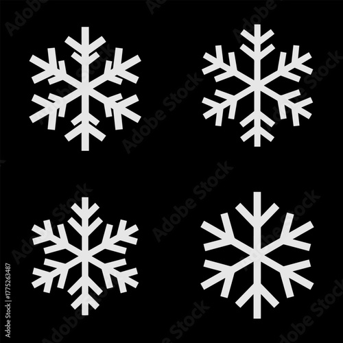 Snowflakes Vector