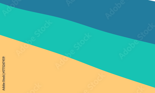 Colorful abstract striped background design template
