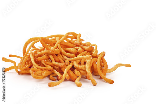 Golden Cordyceps Mushrooms Chinese Traditional Medicine Herbal Formula Ingredient