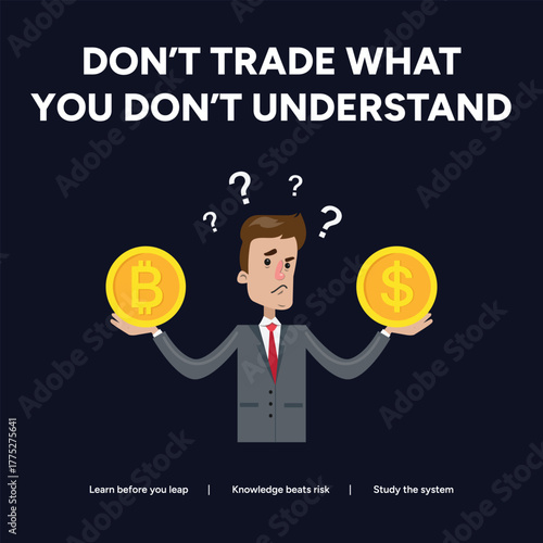 Understanding cryptocurrency trading risks and avoiding investments you dont comprehend for informed decisionmaking in the digital asset market