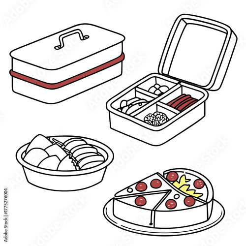 Different lunch box designs