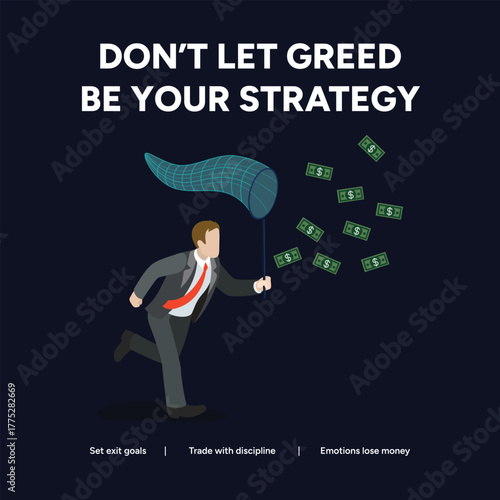 Avoid greeddriven strategies instead, prioritize thoughtful planning and calculated decisions for sustainable success in business and finance