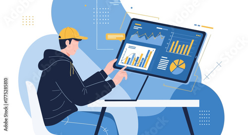 Analyzing Data: An Innovative Depiction of Modern Business and Statistical Insight