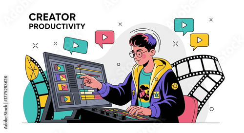Creative Content Creation: Video Editing And Production Flow with Tech Integration Strategy