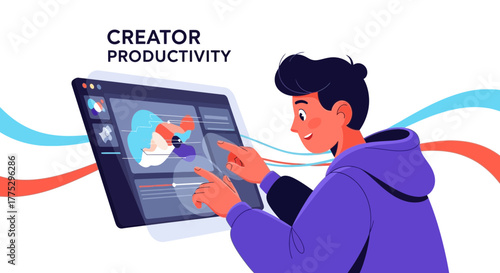 Creative Workflow and Productivity Enhancement for Digital Content Creation Processes