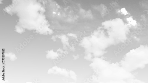 Storm cloud, nimbus, Black cloud on gray sky. Dark clouds move across the sky