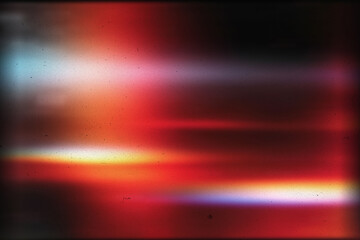 light leak overlay effect with scratch dust and motion blur light leaks,retro noisy film texture light leak flare on black background,abstract background with red ray,grunge old film burn lens