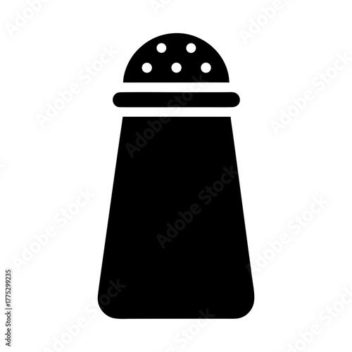 A salt shaker icon on transparent background