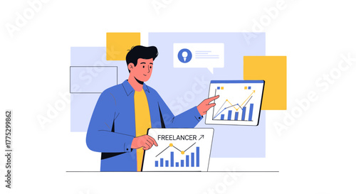 Freelance Analyst: A Visual Guide To Analyzing Profitable Business Charts and Data