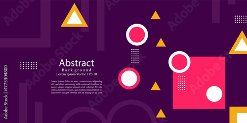 Hipster modern geometric abstract background. sut for bussines, banners, poster, flayer design,