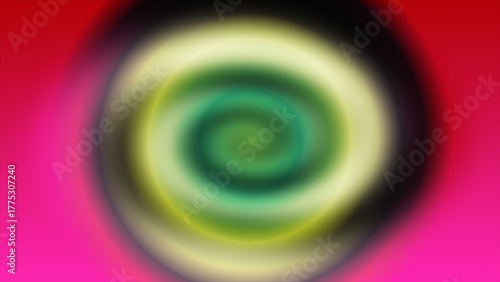 Vibrant swirl of colors with a hypnotic center