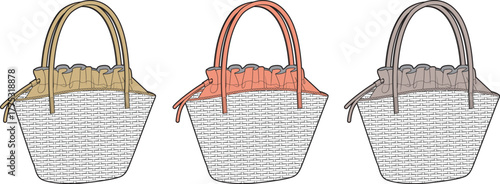 Handwoven Baskets A Trio of Charming Storage Solutions for Home Decor and Gifting