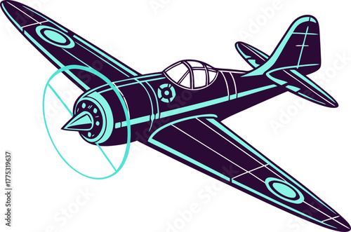 High-speed jet fighter wireframe with light trails, futuristic holographic aircraft concept for aerospace and defense technology illustration.