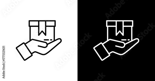 Product Offering  White Icon Set Design