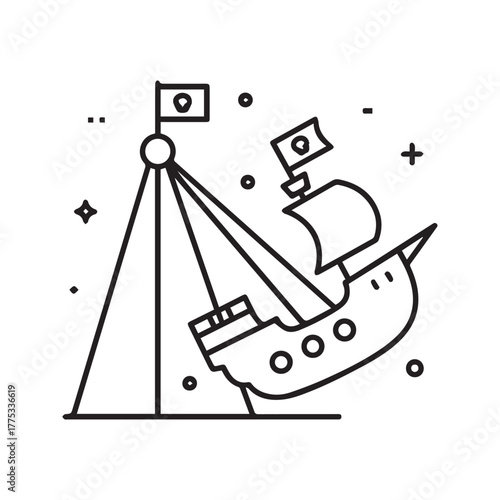 Pirate Ship Ride: Thrilling Amusement Park Attraction for Fun