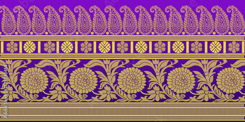 beautiful graphic saree design and this sari design is in Indian style which is for textile fashion industry and it can be used as wallpaper backdrop and website bg this style is originated in india 