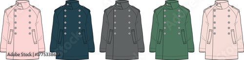 Elegant Array Stylish Coats in Multiple Colors for Versatile Fashion Needs