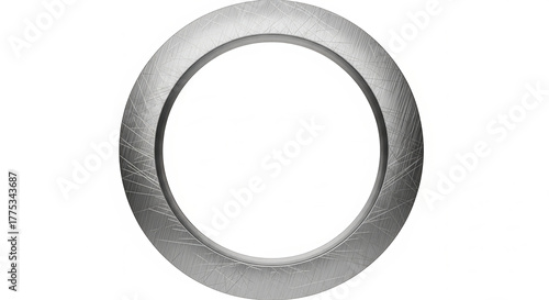 Sleek concept design of a modern metallic ring with intricate geometric etchings and a timekeeping bezel, showcasing precision engineering and futuristic style