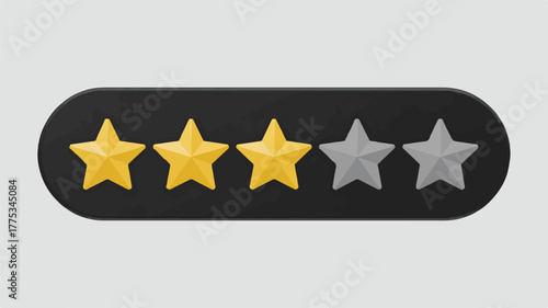 Golden crown icon vector illustration with stars and shiny design