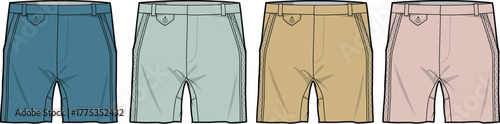 Shorts Collection A Fashionable Array of Colorful Summer Wear for Warm Weather and Style