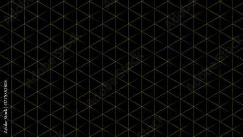 Subtle black and gold luxury geometric wallpaper.
Futuristic digital security or data network background.