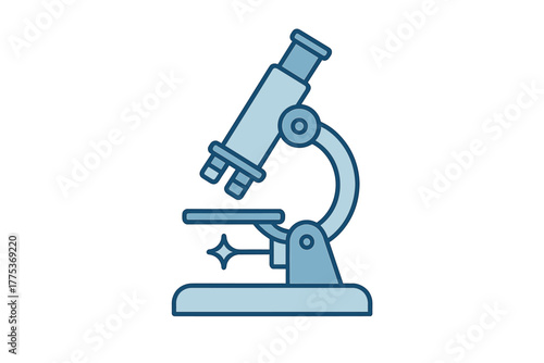 Laboratory microscope equipment for scientific research and biological analysis