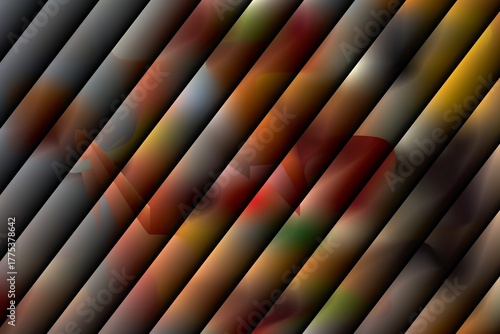 Angular linear lines reveal abstract shapes with subtle coloration and smooth gradients throughout background