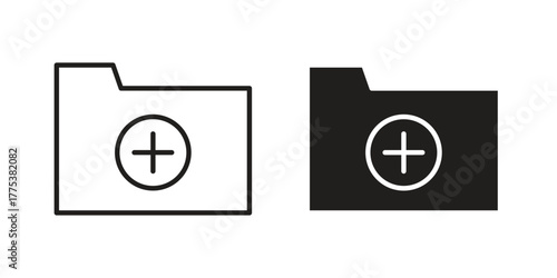 Add folder icon set. Outline symbol editable.