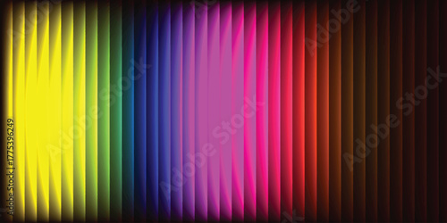 Abstract colorful background with vertical stripes a vibrant spectrum of colors perfect for modern graphic design and creative projects