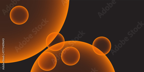 Abstract geometric dark blue and orange square theme overlap background graphic good simple art nice soft good