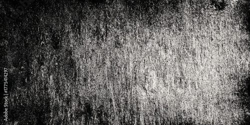abstract monochrome texture with scattered light dots on a black background.