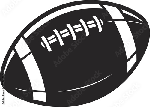 Football Icon, American Football, Football Vector, Sports, Mens' Sports, Vector Illustration Background