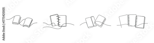 Abstract line art sketches of geometric shapes and architectural designs minimalist style