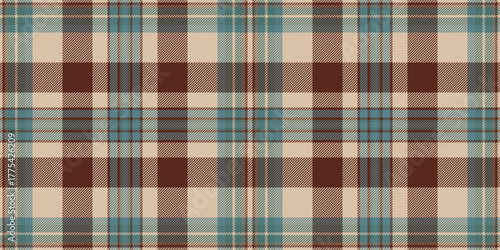 Duvet check pattern background, decorate seamless texture textile. Irish fabric plaid vector tartan in light and red colors.