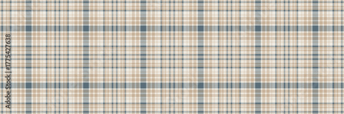 Light tartan plaid vector, mosaic background fabric textile. Factory texture pattern check seamless in pastel and white colors.