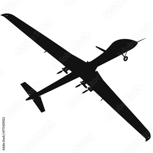 airplane isolated on white