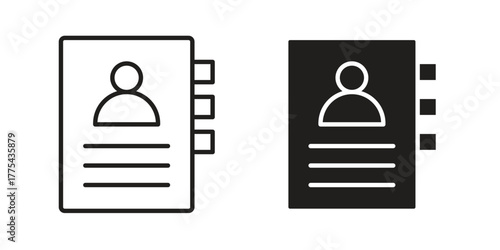 Address book icon