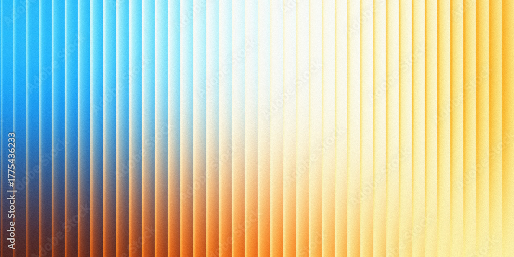 Fototapeta premium Vibrant gradient background with smooth transition from blue to yellow and orange