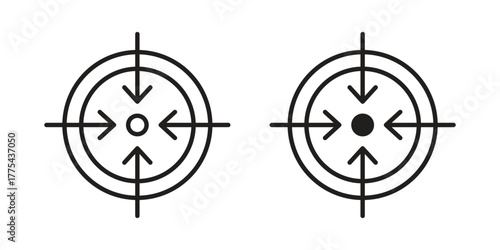 Bullseye pointer icon