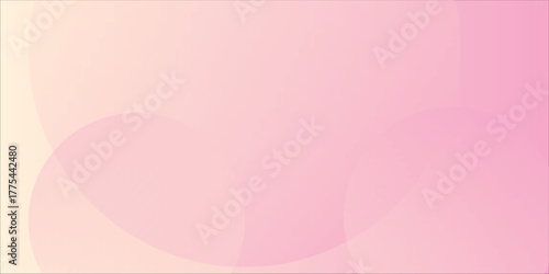 Minimalist banner background, pastel colorful, pink and yellow gradations eps10