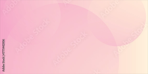 Minimalist banner background, pastel colorful, pink and yellow gradations