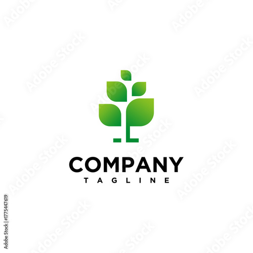 Abstract Tree of Life logo design inspiration