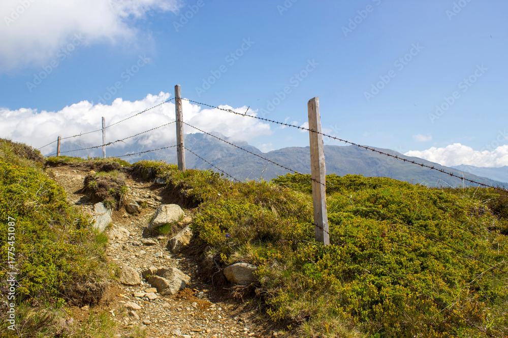 Obraz premium Landscape of Lienz Dolomites in Austria. Massive Alpine mountains