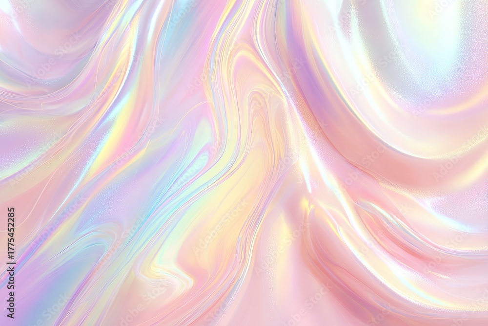 custom made wallpaper toronto digitalIridescent abstract background of flowing, pastel colors, glowing and shimmering