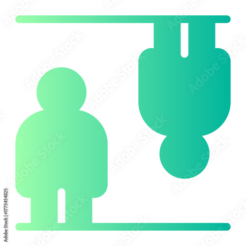 Antigravity gradient icon