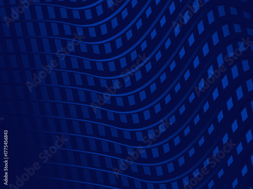 Futuristic blue background digital technology, cyber nano information, abstract communication, future technology data innovation, internet network speed connection.